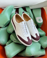 handmade leatehr sneakers for men